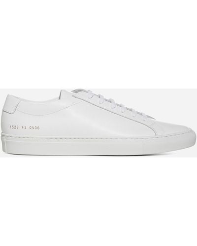 Common Projects Original Achilles Low-top Leather Sneakers - White