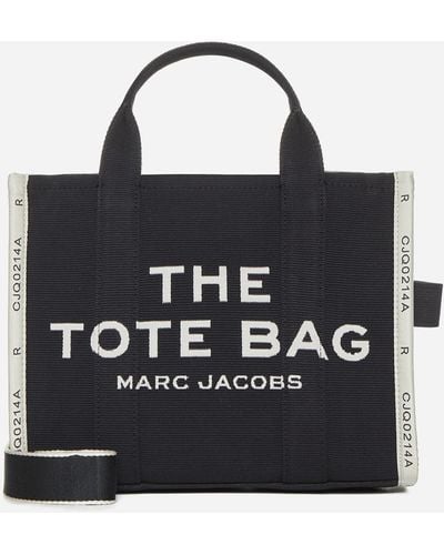 Marc Jacobs The Medium Tote Fabric Bag - Black
