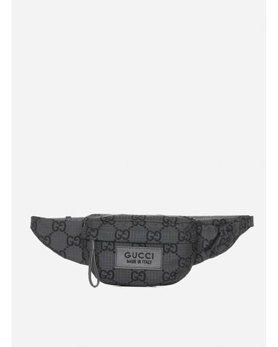 Gucci GG Fabric Large Belt Bag - Grey