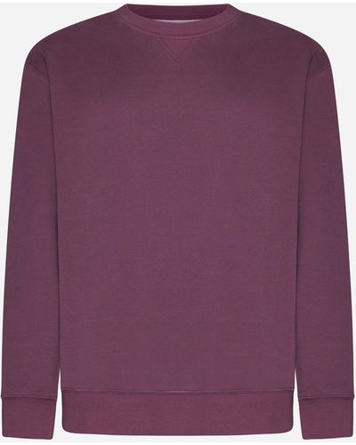 Brunello Cucinelli Cotton Sweatshirt - Purple