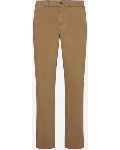 7 For All Mankind Slimmy Chino Luxe Performance Trousers - Natural