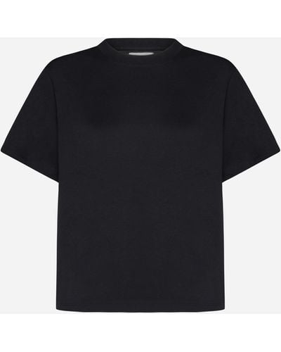 Loulou Studio Telanto Cotton T-shirt - Black