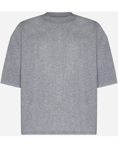 Studio Nicholson Piu Cotton T-shirt - Gray