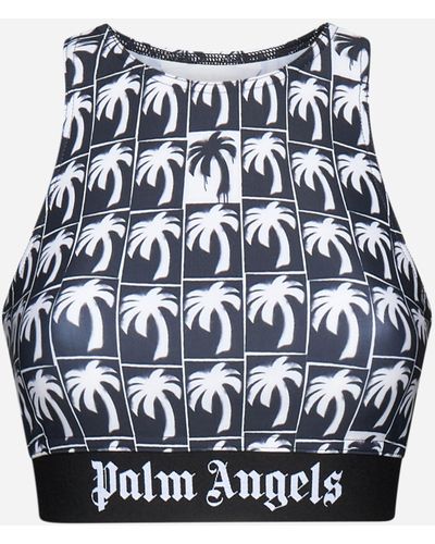 Palm Angels Americana classic-logo Sports Bra - Farfetch