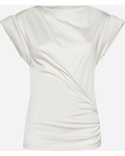 Isabel Marant Maisan Cotton T-shirt - White