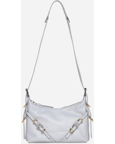 Givenchy Voyou Leather Mini Bag - White