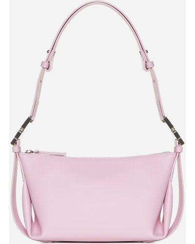 OSOI Bean Twee Leather Bag - Pink