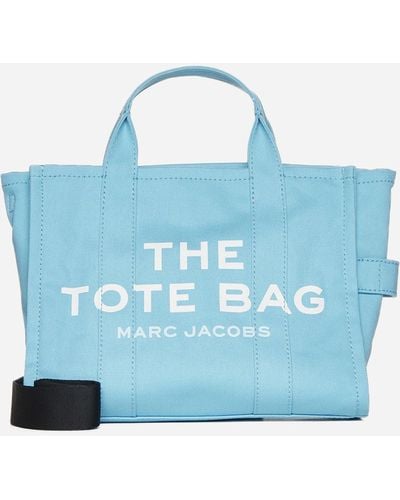 Marc Jacobs The Medium Tote Canvas Bag - Blue