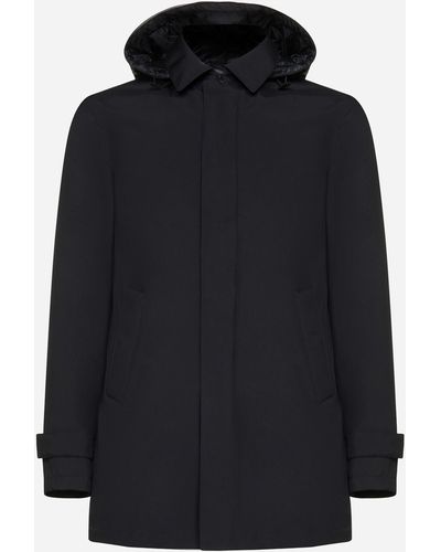 Herno Gore-tex 2 Layer Hooded Parka - Black
