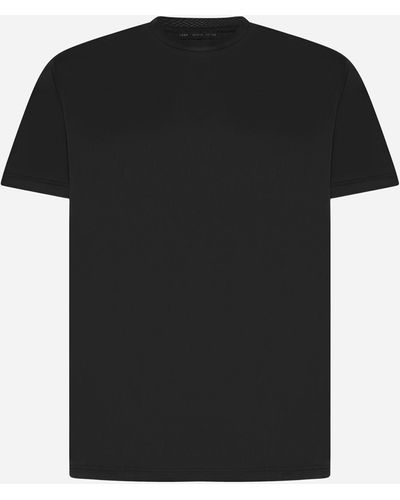 Low Brand Stretch Cupro T-shirt - Black