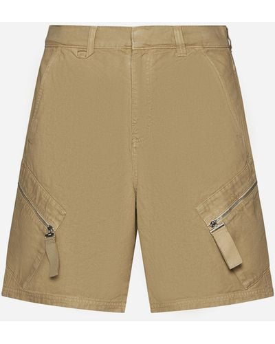 Jacquemus Marrone Cotton Shorts - Natural
