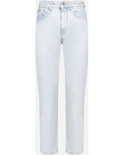 Off-White c/o Virgil Abloh Diag Straight Leg Jeans - Multicolour