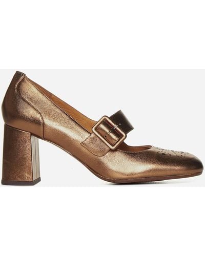 Chie Mihara With Heel - Brown