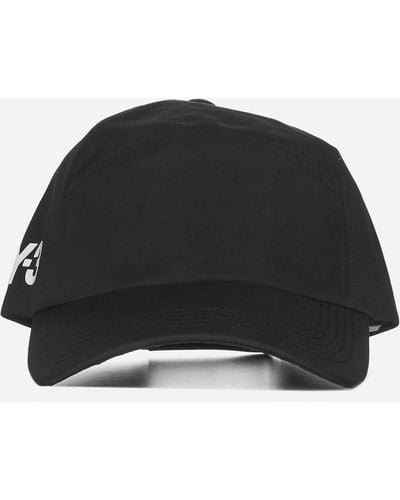 Y-3 Logo Nylon Baseball Cap - Black