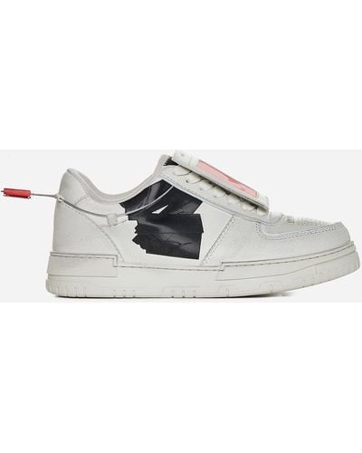 44 Label Group Avril Faux Leather Sneakers - White