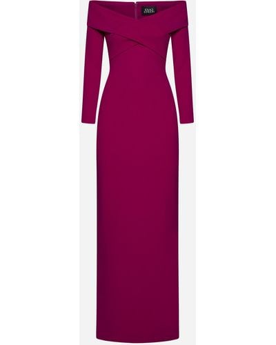 Solace London Galia Maxi Dress - Purple