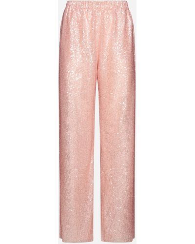 Stine Goya Fatou Sequined Pants - Pink