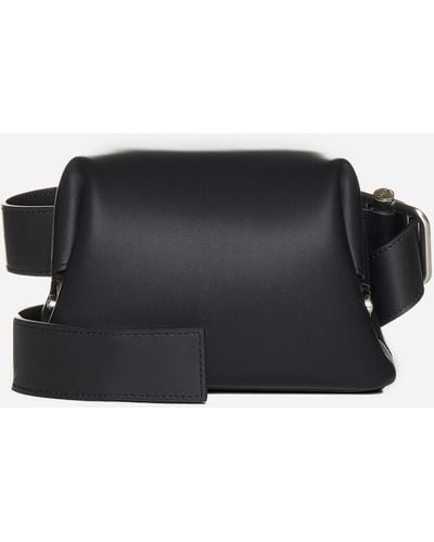 OSOI Pecan Brot Leather Bag - Black