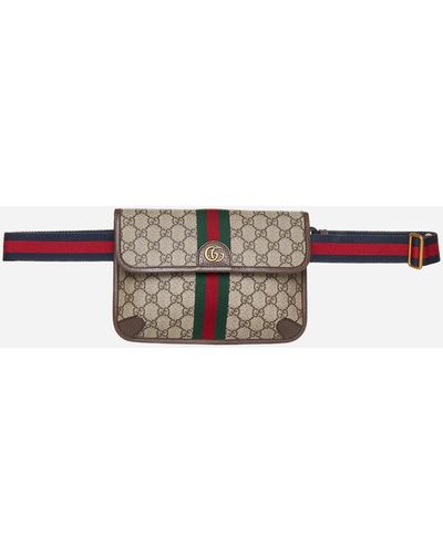 Gucci Ophidia GG Supreme Small Belt Bag - White