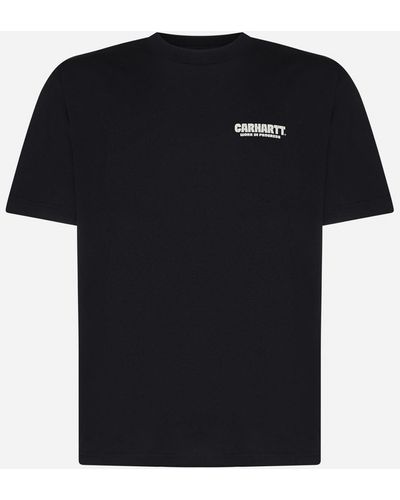Carhartt Trade Logo Cotton T-shirt - Black
