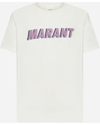 Isabel Marant Honore Cotton T-shirt - White