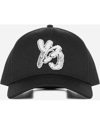 Y-3 Logo Nylon Baseball Cap - Black