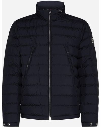 Moncler Alfit Quilted Nylon Down Jacket - Blue
