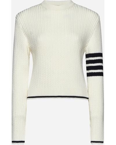 Thom Browne Sweaters - White