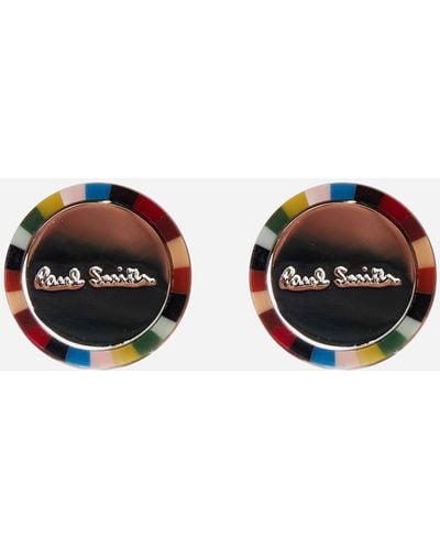 Paul Smith Logo Cufflinks - Multicolour
