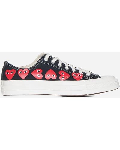 COMME DES GARÇONS PLAY Cdg Play Trainers - White