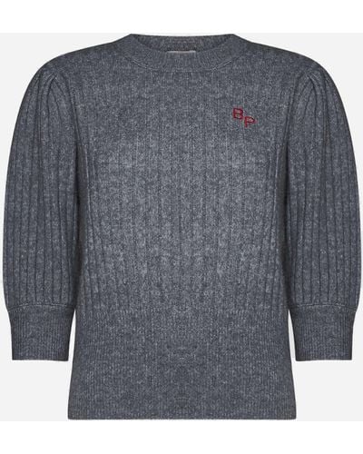 Baum und Pferdgarten Chelle Cable-knit Alpaca-blend Sweater - Gray