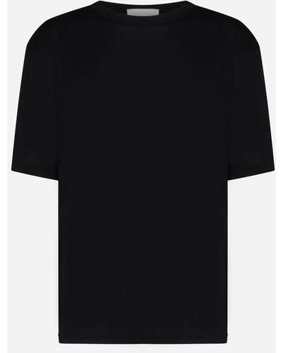 Studio Nicholson Rond Lyocell T-shirt - Black