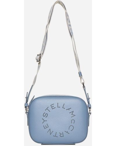 Stella McCartney Logo Alter Nappa Small Camera Bag - Blue
