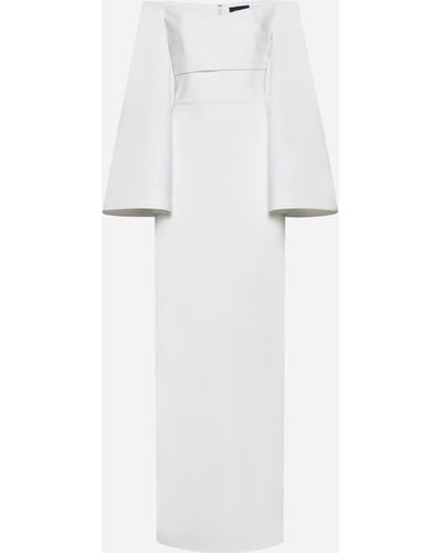 Solace London Eliana Maxi Dress - White