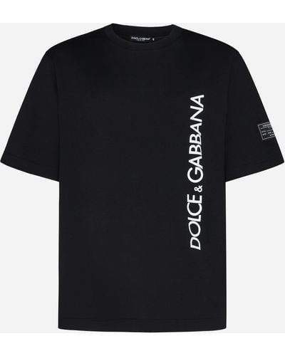 Dolce & Gabbana T-Shirts And Polos - Black