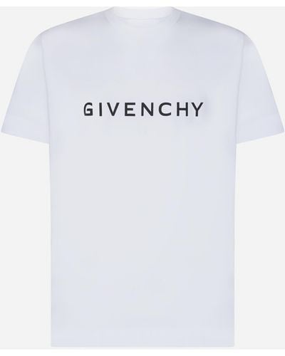 Givenchy Logo Cotton Oversized T-shirt - White