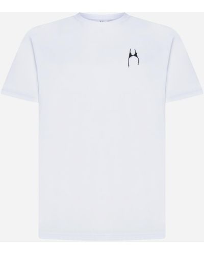 Random Identities Bra Logo Cotton T-shirt - White