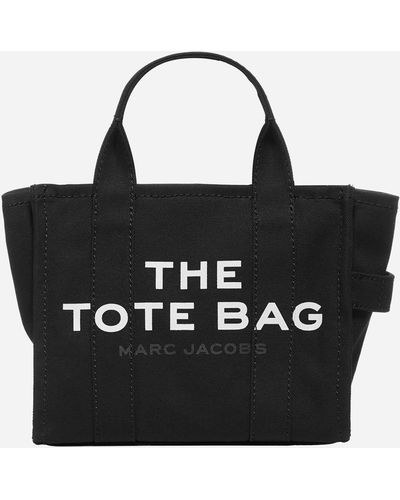 Marc Jacobs Small Tote Canvas Bag - Black