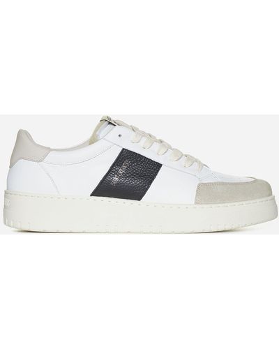 SAINT SNEAKERS Sail Leather Sneakers - White