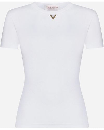 Valentino Cotton T-shirt - White