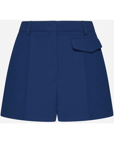 Blanca Vita Sofora Ironed Crease Shorts - Blue