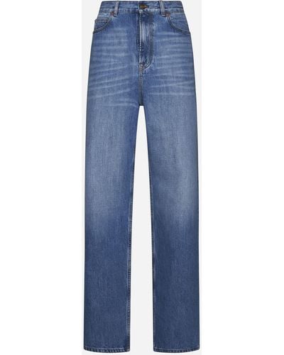 Valentino High-rise Jeans - Blue