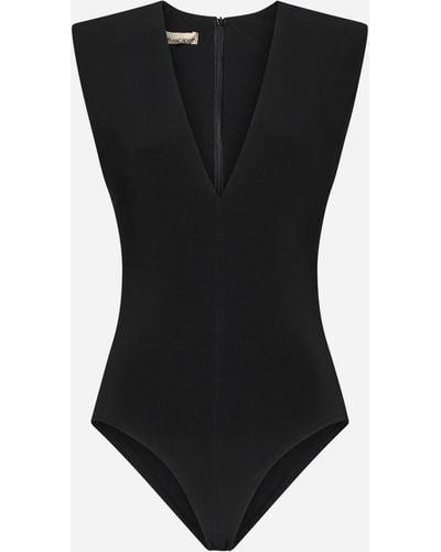 Blanca Vita Betonica Jersey Bodysuit - Black