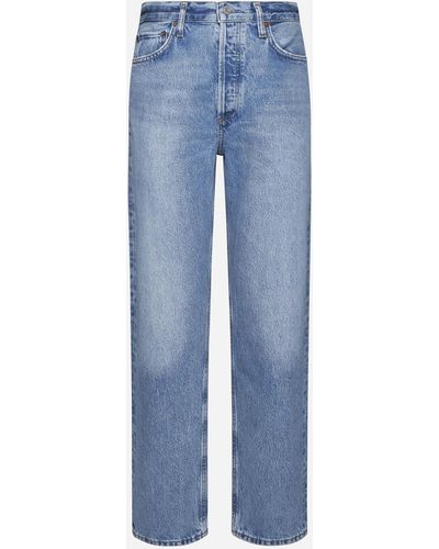 Agolde 90s Pinch Waist Jeans - Blue