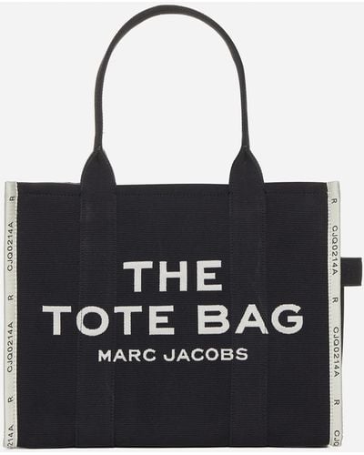 Marc Jacobs The Large Tote Fabric Bag - Black