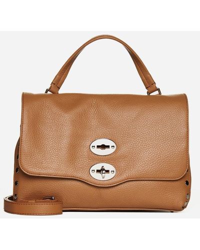 Zanellato Postina S Leather Bag - Brown