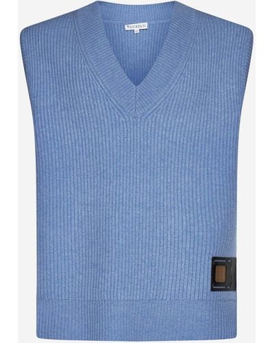 JW Anderson Jw Anderson Sweaters - Blue