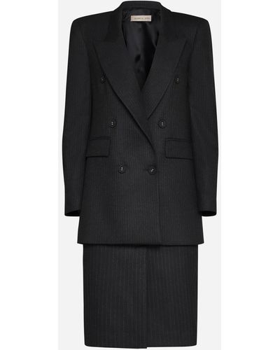 Blanca Vita Trigonella Blazer + Skirt Suit - Black