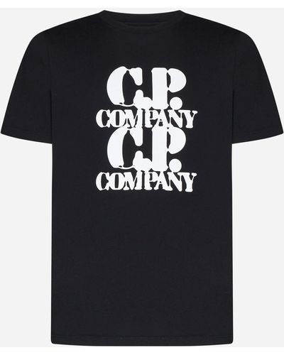 C.P. Company Cp Company T-shirts And Polos - Black