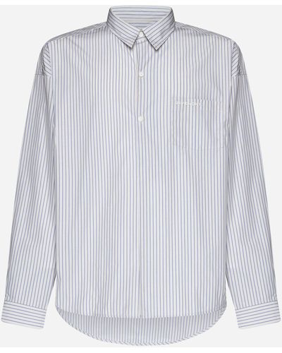 Givenchy Striped Cotton Shirt - White